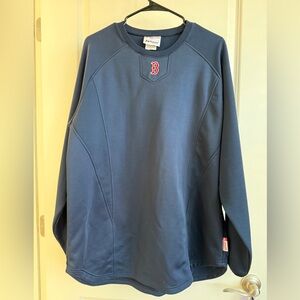 Red Sox Majestic Navy Crewneck Men's Sweatshirt